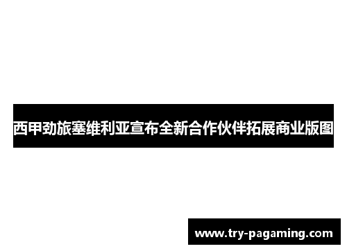 西甲劲旅塞维利亚宣布全新合作伙伴拓展商业版图 西甲劲旅塞维利亚宣布全新合作伙伴拓展商业版图